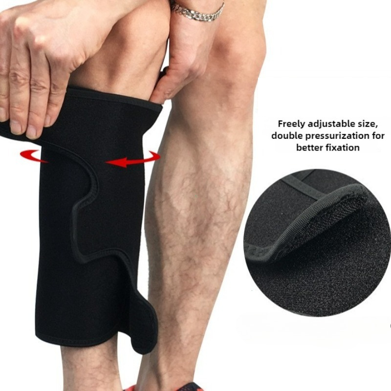 Shin Guard Crossfit - สนับแข้งแบบปรับได้ 1 ชิ้น สำหรับกีฬาครอสฟิต ปลอกรัดน่องสำหรับปั่นจักรยาน ฟุตบอล