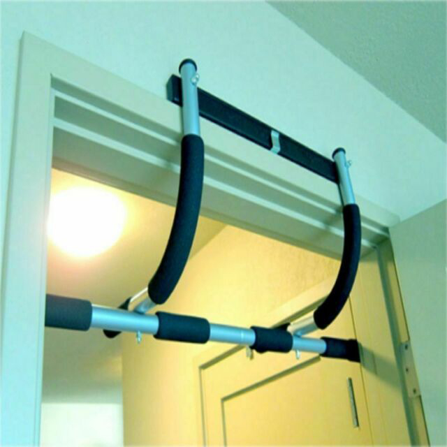 Pull Up Bar Grip - บาร์โหนอเนกประสงค์ บาร์ยืดติดประตู อุปกรณ์ฝึกกล้ามเนื้อแบบประกอบได้ บาร์โอเพ่นแทรป