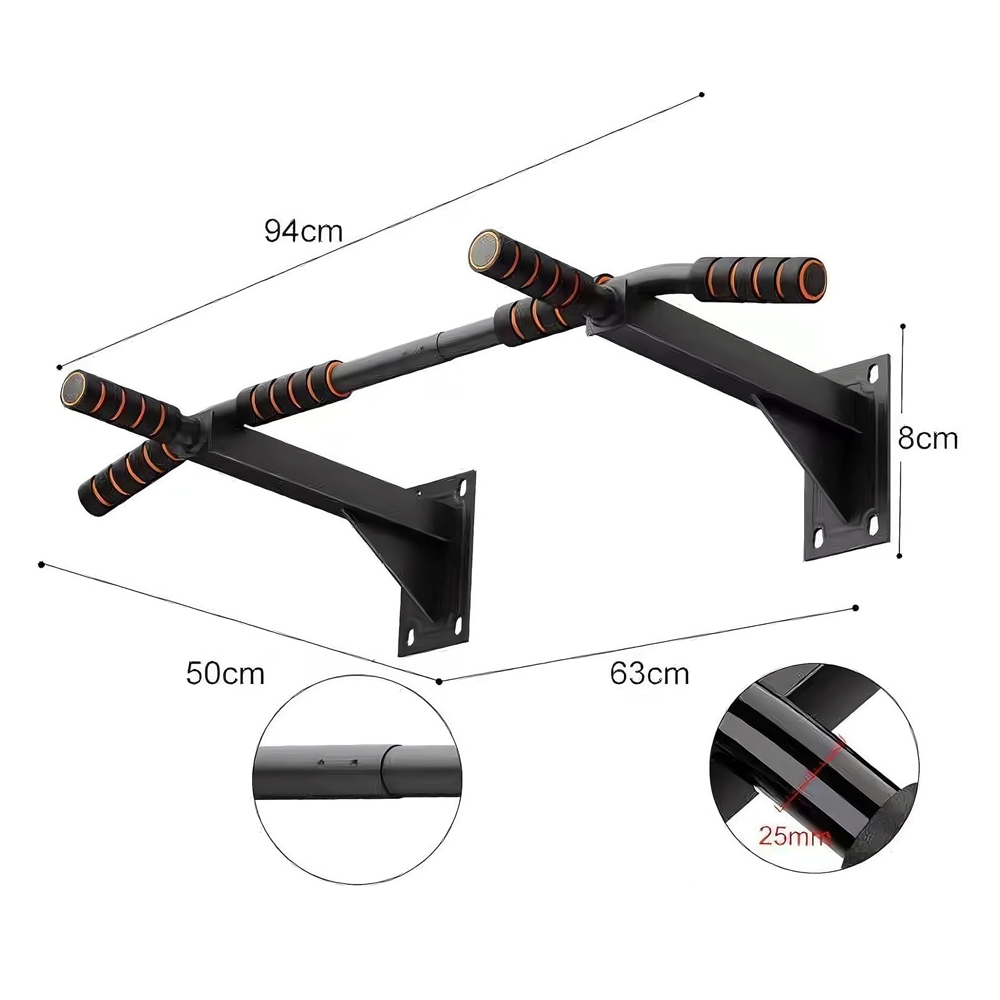 บาร์โหนปรับระดับได้ โครงเหล็ก  - Pull Up Bar Grip บทวิจารณ์และราคา
