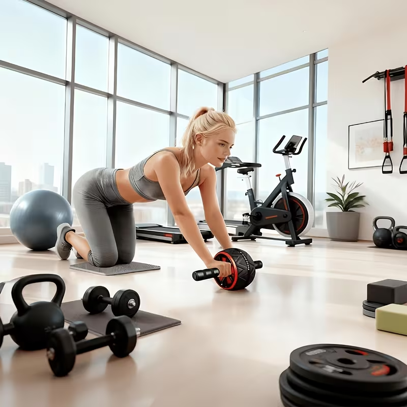 ล้อบริหารหน้าท้องและแผ่นรองเข่ - Ab Mat Crunch บทวิจารณ์และราคา