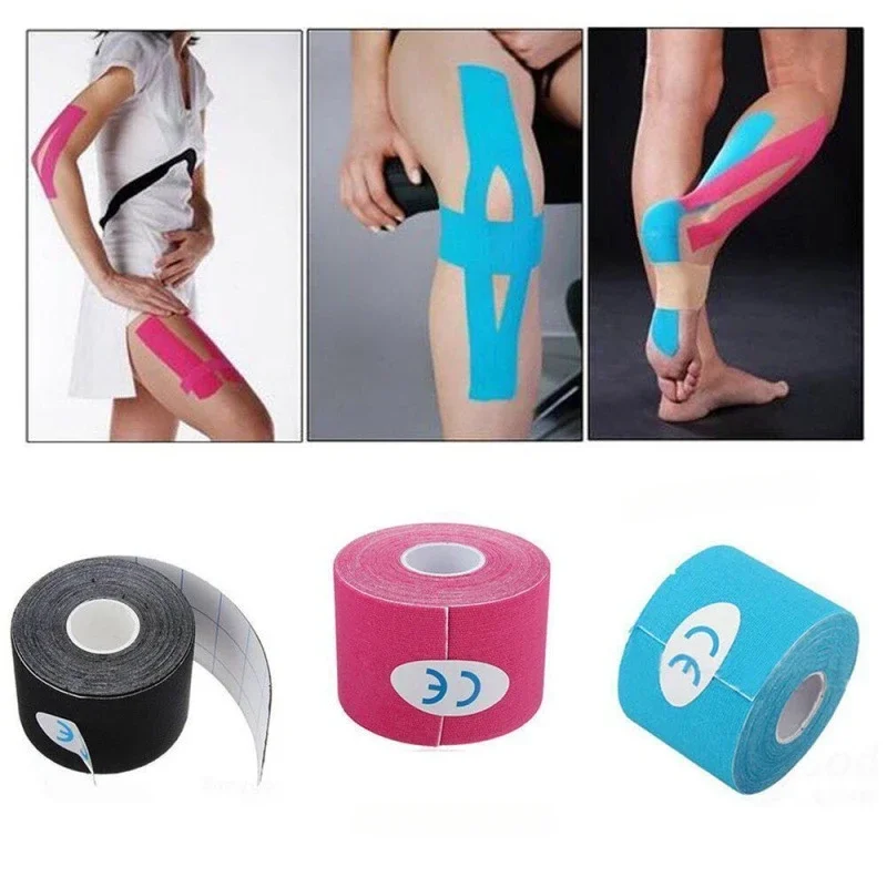 เทปคิเนซิโอโลยีขนาด 2.5 ซม.*5  - Crossfit Lifting บทวิจารณ์และราคา